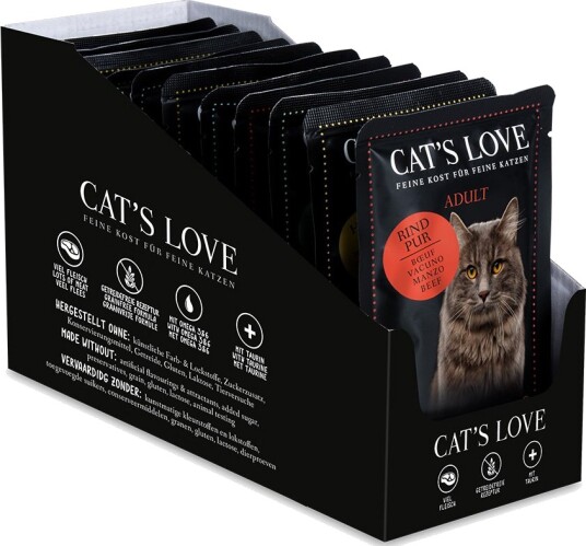 Cat'S Love Våtfôr Mixpakke 24 X 85 G