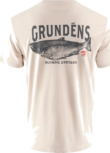 Grundéns Gyotaku SS T Shirt Bone Heather Chinook Men XL
