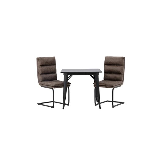 Venture Home Spisegruppe Venture Home Tempe med 2 stk Zizo Stoler GR23895