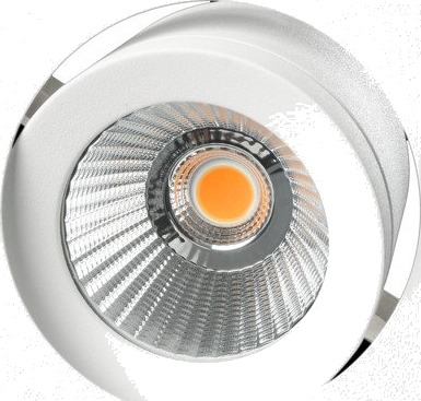 Namron Alfa Reflektor Downlight 10W Matt Hvit Namron Alfa Reflektor Downlight 10W Matt Hvit