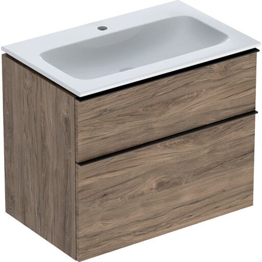 Geberit iCon møbelpakke 75x48 cm rengjøringsvennlig nøttetre Valnøtt Geberit iCon møbelpakke 75x48 cm rengjøringsvennlig nøttetre Valnøtt
