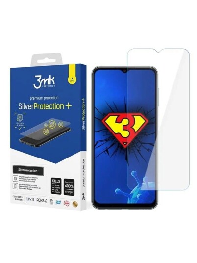 3Mk SilverProtection+ Antimikrobiell Skjermbeskytter for Samsung Galaxy M23 5G