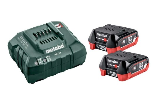 Metabo Basissett 12V 2x4,0Ah LiHD
