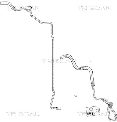 Hydraulikkslange styring TRISCAN 8516 29011