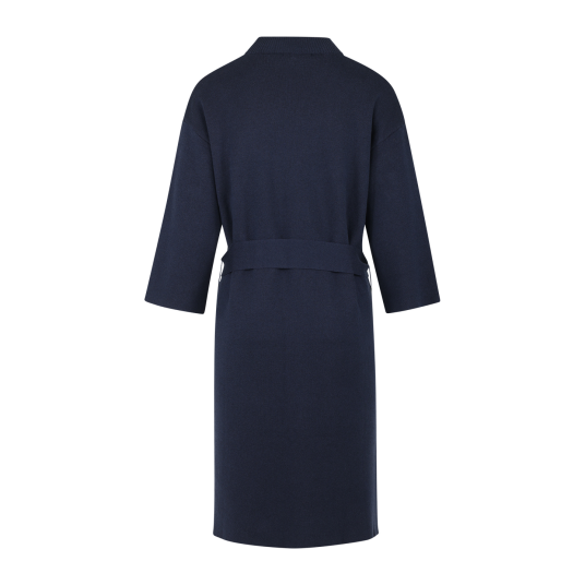 Ebanie Dress Navy XS Knit dress with belt