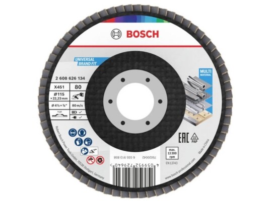 Bosch Accessories 2608626134 Metalskive Til Slibning Diameter 115 Mm 1 Stk Bosch Accessories 2608626134 Metalskive Til Slibning Diameter 115 Mm 1 Stk