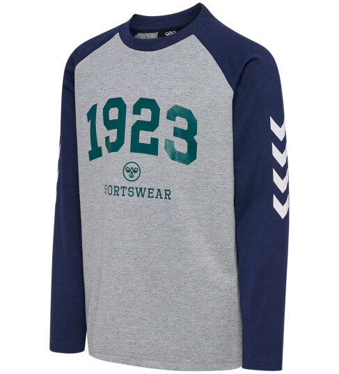 Hummel Genser hmlNipps Light Grey Melange 4 år 104 Genser Grå Hummel Genser hmlNipps Light Grey Melange 4 år 104 Genser Grå