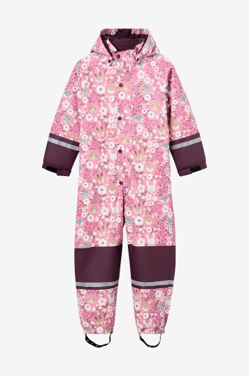 Ellos Collection   Regndress med fleece fôr   Lilla