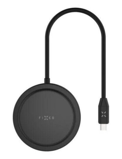 FIXED MagHub 7in1 USB-C HUB 4K & wireless charging - Black