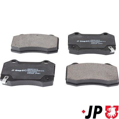 Bremseklosser JP GROUP 6563610410