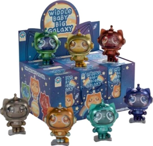 Kaleidos Widdle Baby Series 2 Galaxy Baby: Blind Box with 6Piece PDQ