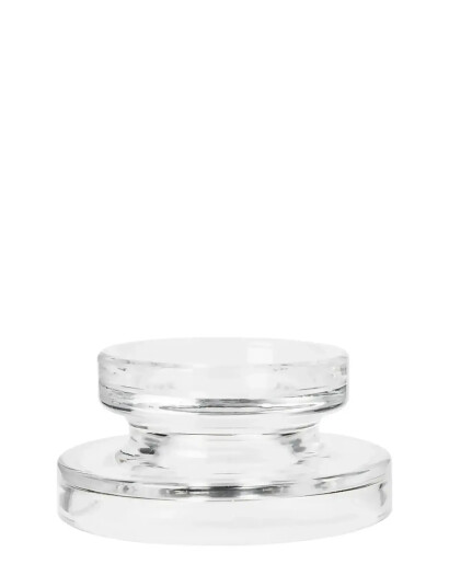 Broste Copenhagen Petra Candle Holder - Nude - H6.5CM Broste Copenhagen Petra Candle Holder - Nude - H6.5CM