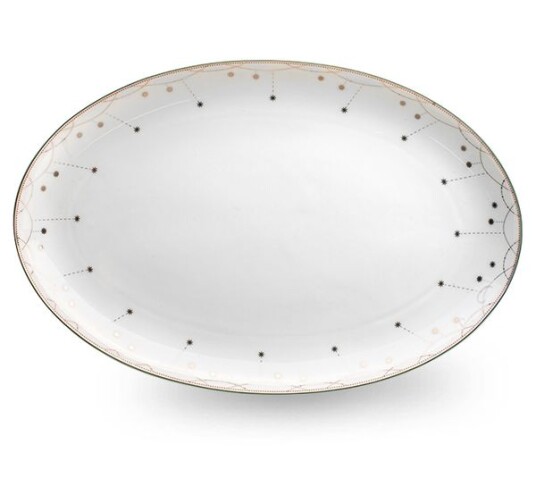 Wik & Walsøe Julemorgen serveringsfat ovalt 45 cm