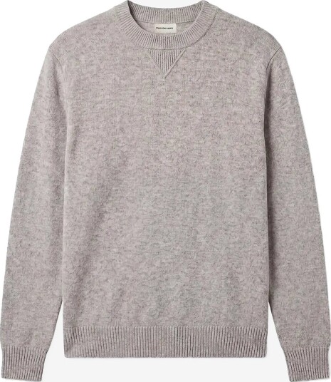 Calvin Klein Jeans Ls Jeans Merino Crwnk 7Gg   GREY HEATHER   L