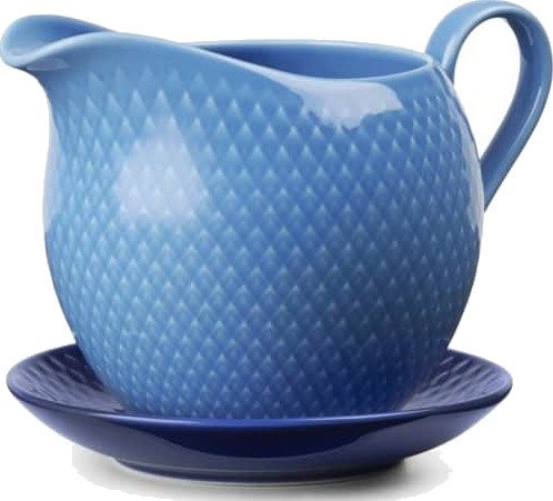 Lyngby Porcelæn Rhombe sausmugge 67 cl Blå Lyngby Porcelæn Rhombe sausmugge 67 cl Blå