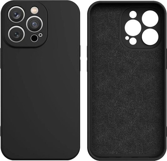 Hurtel Silicone Case for Samsung Galaxy A14 5G / Galaxy A14 Silicone Cover Black Hurtel Silicone Case for Samsung Galaxy A14 5G / Galaxy A14 Silicone Cover Black