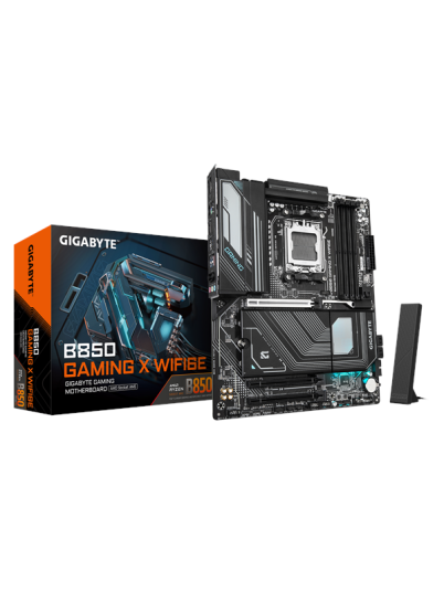 Gigabyte B850 GAMING X Hovedkort ATX med Wi-Fi 6E og DDR5 Gigabyte B850 GAMING X Hovedkort ATX med Wi-Fi 6E og DDR5