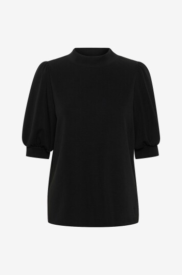 My Essential Wardrobe - Topp 21 The Puff Blouse - Svart
