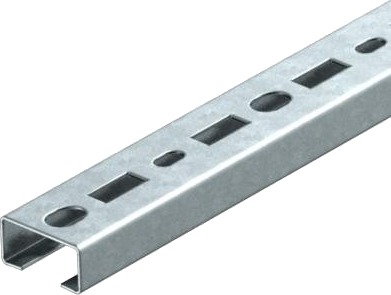 Obo Bettermann 1104306 Stål Metallisk Perforert U Formet 1 Stykker Monokromatisk Obo Bettermann 1104306 Stål Metallisk Perforert U Formet 1 Stykker Monokromatisk