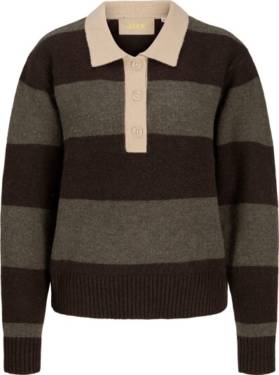 JJXX Jxruby Polo Neck Knit Sn Brown S
