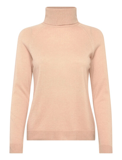 United Colors of Benetton Turtle Neck Sweater - Beige - XL