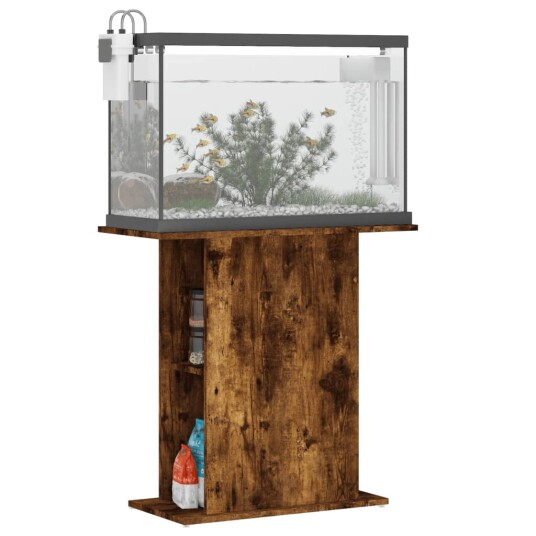 Akvariumstativ Røkt Eik 75X36X72.5 cm Konstruert Tre