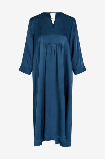 Masai - Kjole MaNadyne Dress - Blå Masai - Kjole MaNadyne Dress - Blå