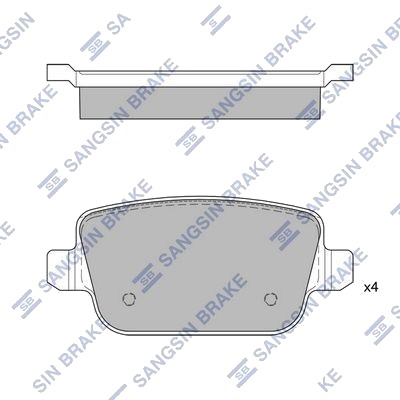 Hi Q SP2101 R Bremseklosser