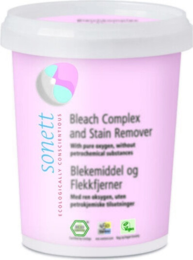 Sonett blekemiddel og flekkfjerner 450 gr Sonett blekemiddel og flekkfjerner 450 gr