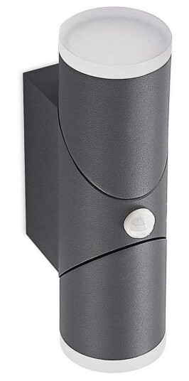 Lindby Aspyn LED-vegglampe, 2 lysk, sensor