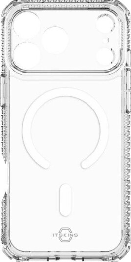 Itskins Hybrid MagSafe Mobildeksel for iPhone 17 Pro Max Gjennomsiktig Itskins Hybrid MagSafe Mobildeksel for iPhone 17 Pro Max Gjennomsiktig
