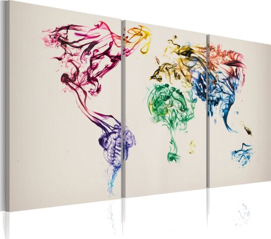 Bilde Abstrakt Verdenskart 120x60 Artgeist sp. z o. o.