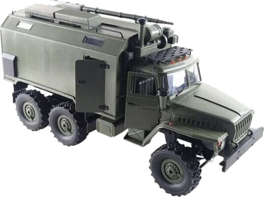 Amewi Ural B36 6WD Militær Lastebil RTR 1:16 Grønn Amewi Ural B36 6WD Militær Lastebil RTR 1:16 Grønn