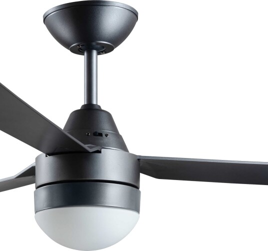 Megara takvifte med lys titan 122 cm stillegående – Beacon Beacon Lighting Megara Grå Stue Plast Moderne 41.5 Grå