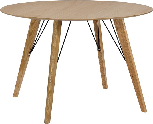 Spisebord HELENA D100xH75cm MDF med Eikefiner -