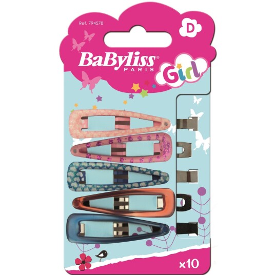 BaByliss Paris Accessories 794578 Hair clips Kids 10 St BaByliss Paris Accessories 794578 Hair clips Kids 10 St
