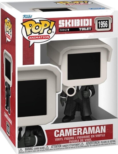 Northix Skibidi toalettkameramann Funko Pop! Vinylfigur samleobjekt