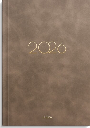 Dagbok Grieg Libra Colore 2026 brun