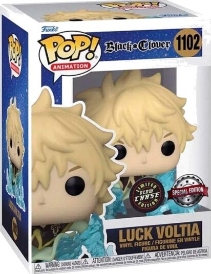 Northix POP-figur Black Clover Luck Voltia Exclusive Chase