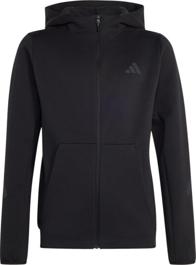 Adidas Sportswear J Z.n.e. Fz Hd Black 152
