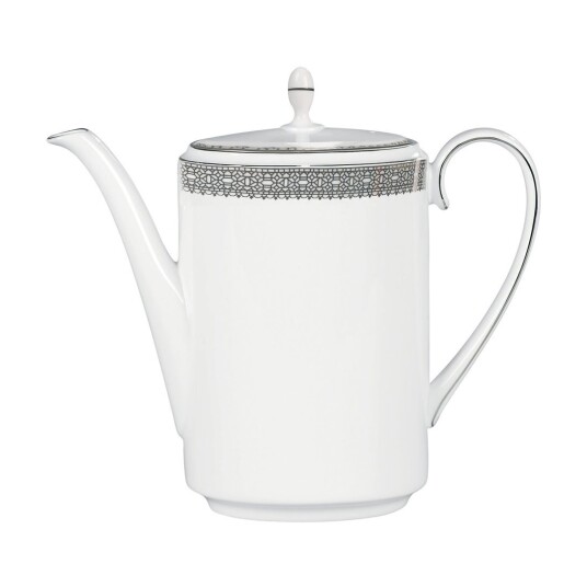 Wedgwood Lace Platinum kaffekanne 0,75 liter Wedgwood Lace Platinum kaffekanne 0,75 liter