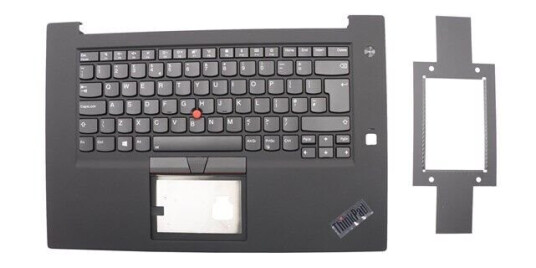 Lenovo Lite-On - Brbart tastatur - til utskifting - Amerikansk Engelsk - Svart