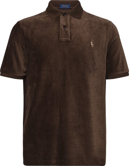 Polo Ralph Lauren Knit Corduroy Knt Polo NUTMEG BROWN XXL