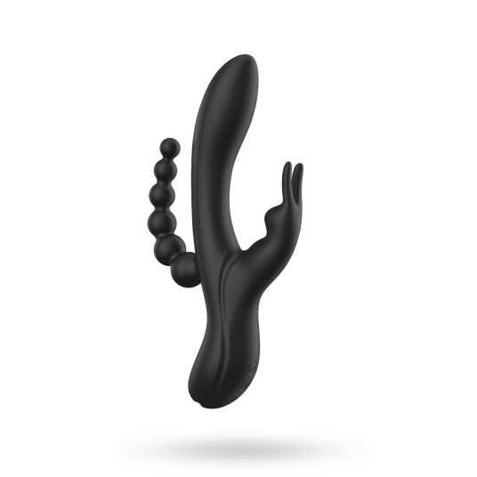 Sustainable Pleasure Noir Euphoria Liquid Silicone Triple Pleasure