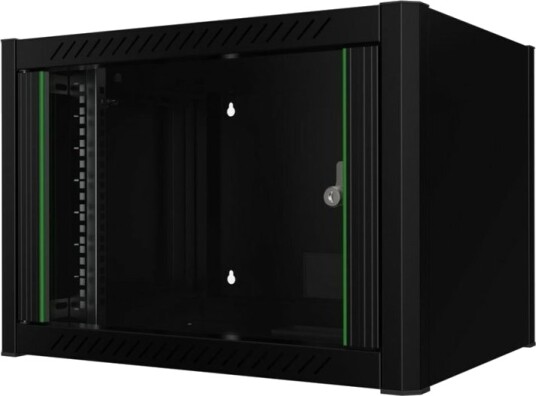 Lanview By Logon Rack Skap 60 X 45 Veggmonterbar Svart Ral 9005 7U 19" Lanview By Logon Rack Skap 60 X 45 Veggmonterbar Svart Ral 9005 7U 19"