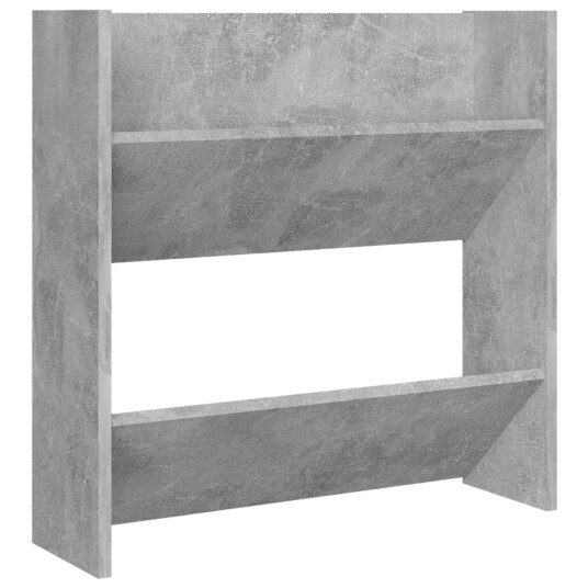 vidaXL Veggskoskap 2 stk betonggr? 60x18x60 cm sponplate vidaXL Veggskoskap 2 stk betonggr? 60x18x60 cm sponplate