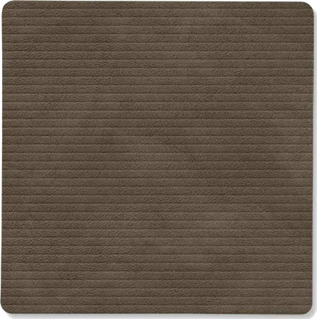 LIND DNA Corduroy glassunderlag square Caviar
