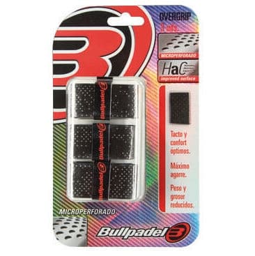 Bullpadel Overgrip 3 pack Black Bullpadel Overgrip 3 pack Black