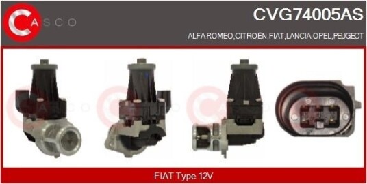 EGR-ventil CASCO CVG74005AS