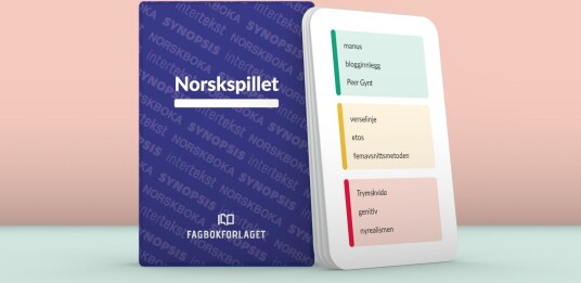 Norskspillet. Pakke med 8 kortstokker (8211043319)